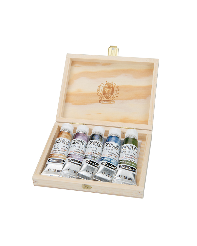 foto di Set di Acquerelli Horadam Super Granulati 5x15 ml - Tundra - SCHMINCKE