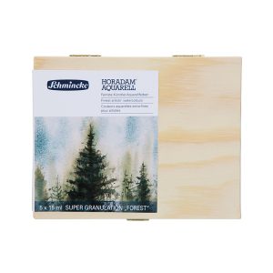 Set di Acquerelli Horadam Super Granulati 5×15 ml – Bosco – SCHMINCKE - 1