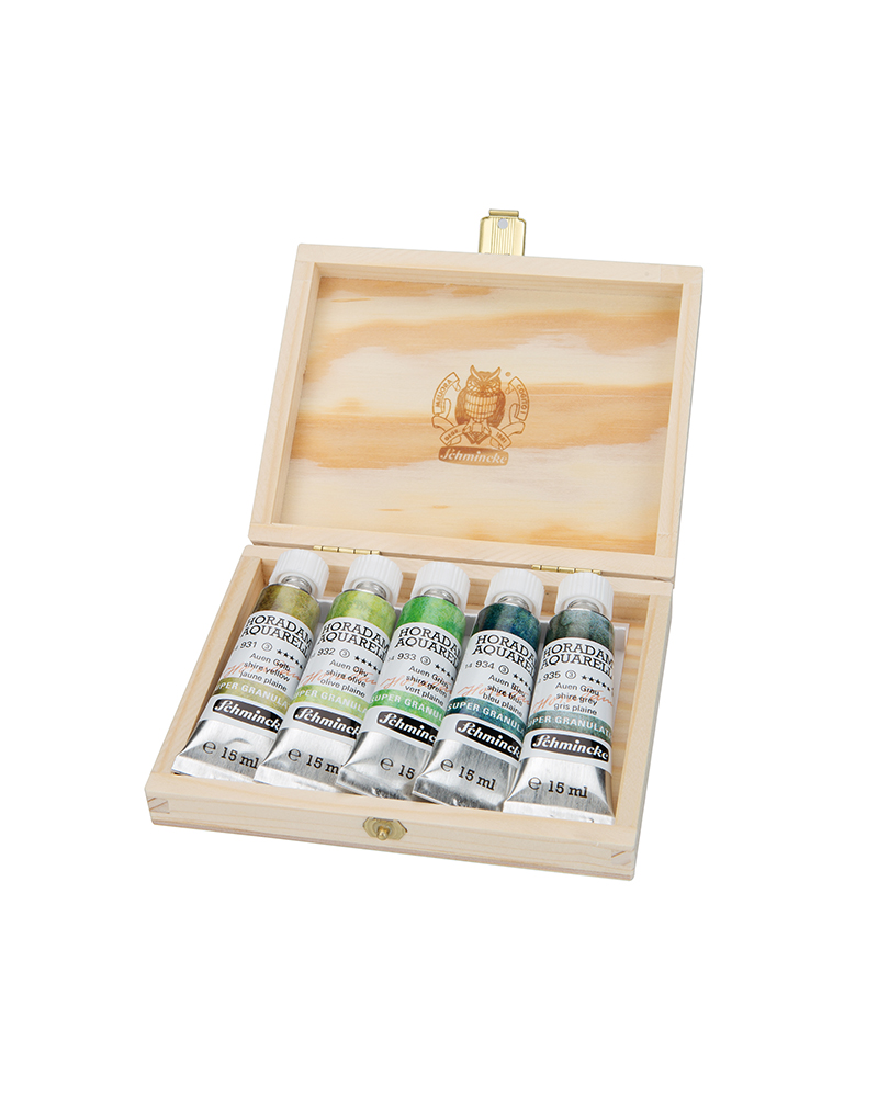 foto di Set di Acquerelli Horadam Super Granulati 5x15 ml - Palude - SCHMINCKE