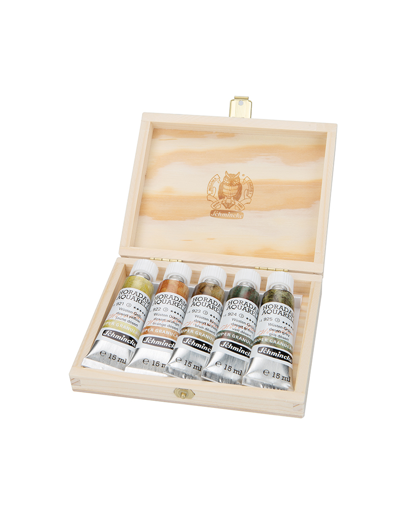 foto di Set di Acquerelli Horadam Super Granulati 5x15 ml - Deserto - SCHMINCKE