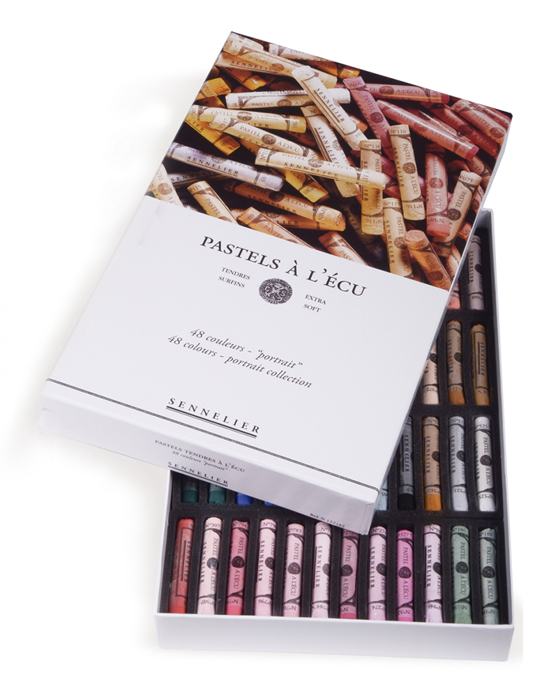 foto di Set da 48 Pastelli morbidi “à l’écu” - Collezione Ritratto - SENNELIER