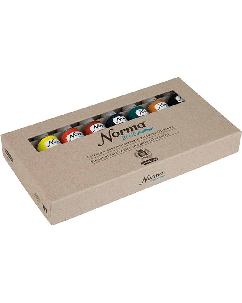 Set Colori ad Olio Diluibili in Acqua “Norma Blue”- SCHMINCKE - 1