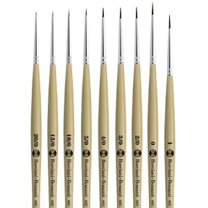 Kit 9 pennelli “IL PRECISO” TOP GRAPHIC – BORCIANI e BONAZZI - 1