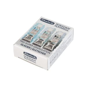 Set di Acquerelli Horadam Super Granulati 3×5 ml – Trio Ghiacciaio – SCHMINCKE - 2