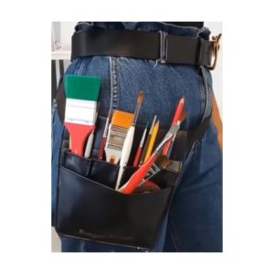 Tasca “porta pennelli e accessori” con cintura – Borciani e Bonazzi - 4