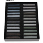 Pastelli Secchi Blockx - confezione 24 pastelli "colori grigi" - BLOCKX