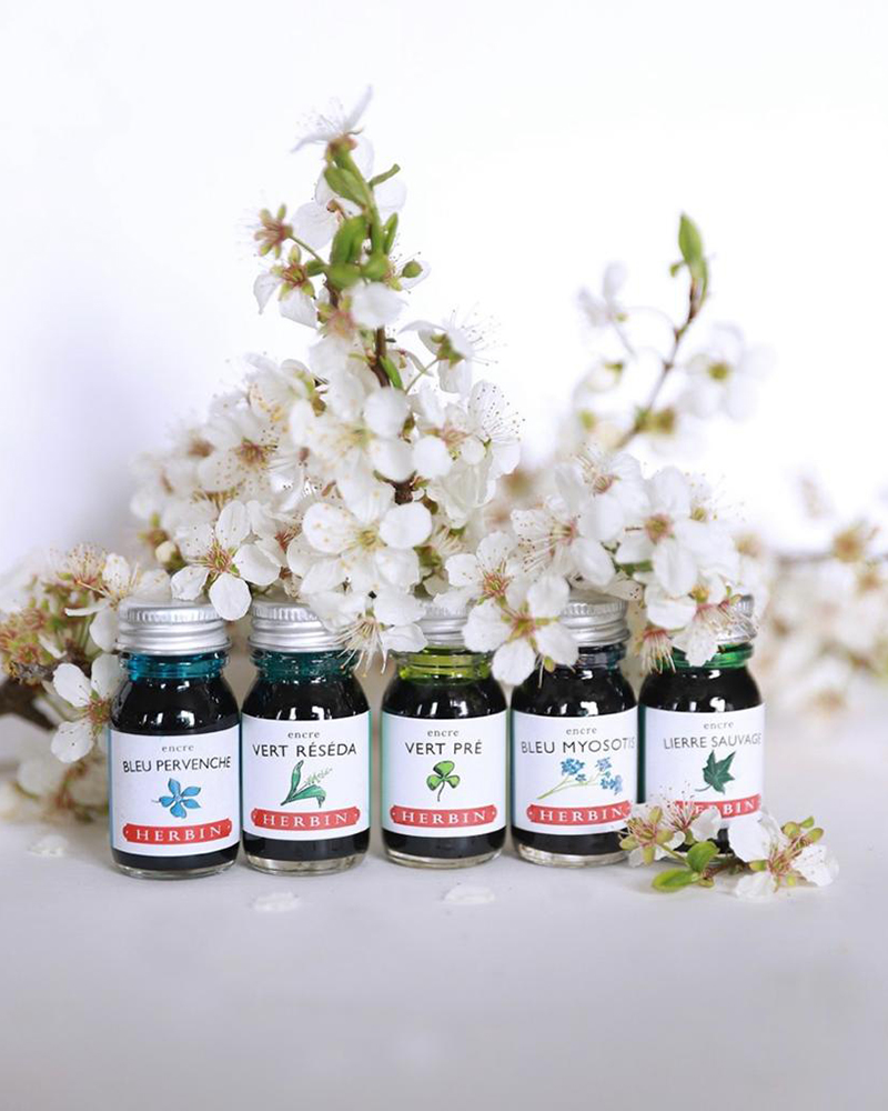Confezione Inchiostri per stilografiche – 5 x 10 ml – “Set Primavera” HERBIN - 2