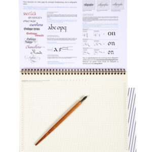 Blocco di apprendimento della Calligrafia 85 g/m² – con spirale A3 – BRAUSE - 1