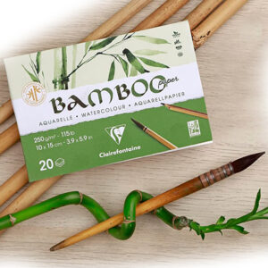 foto di Blocco Bamboo per Acquerello 250 g/m² - CLAIREFONTAINE