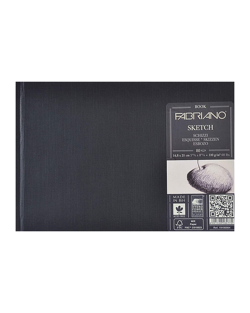 foto di Sketch Book cucito - formato orizzontale - FABRIANO