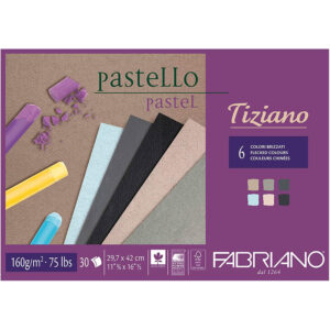 Blocco “Tiziano Brizzato” – 160 g/m² per pastello – FABRIANO