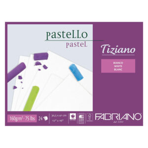Blocco “Tiziano Bianco” – 160 g/m² per pastello – FABRIANO