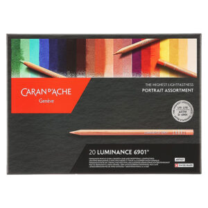 Matite Colorate Luminance 6901 “Selezione Ritratto” set da 20 – CARAN D’ACHE - 1