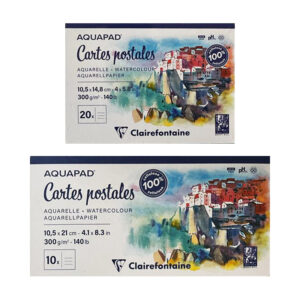 foto di Aquapad "Cartes postales" 300 g/m²- CLAIREFONTAINE
