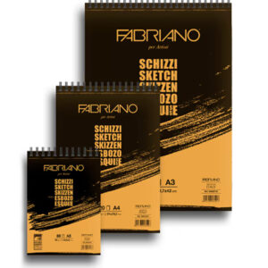 foto di Blocco Schizzi 90 g/m² - con spirale - FABRIANO