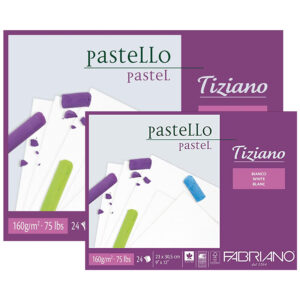 foto di Blocco "Tiziano Bianco" - 160 g/m² per pastello - FABRIANO