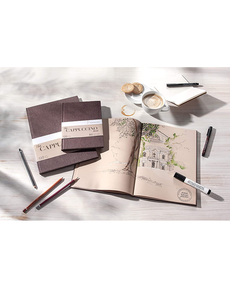 “The Cappuccino Book” – Libro per schizzi da 120 g/m²- HAHNEMÜHLE - 4