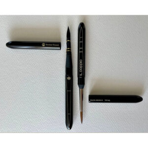 Pennello “IL DOPPIO” Travel Brush – Serie 710 doppia punta –  BORCIANI e BONAZZI
