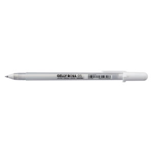 Sakura penna a gel bianca – Gelly Roll per calligrafia e illustrazione – Fine 05 tratto da 0,3 mm - 2