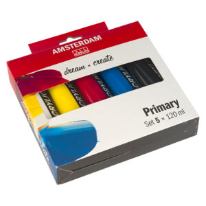 Acrilico Amsterdam Set colori primari da 120 ml – AMSTERDAM - 1