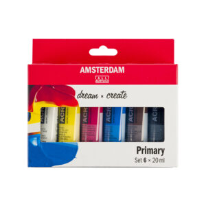 Acrilico Amsterdam Set Primary – 6 x 20 ml – AMSTERDAM - 4
