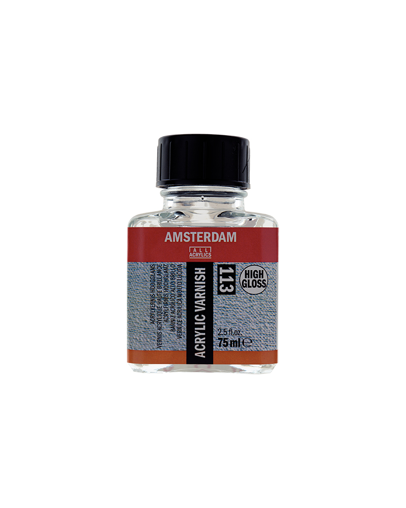 foto di Vernice Finale Extra Lucida 113 - per colori acrilici 75 ml - AMSTERDAM