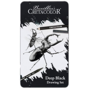 Set disegno e schizzi “Deep Black” 10 pezzi – CRETACOLOR - 2