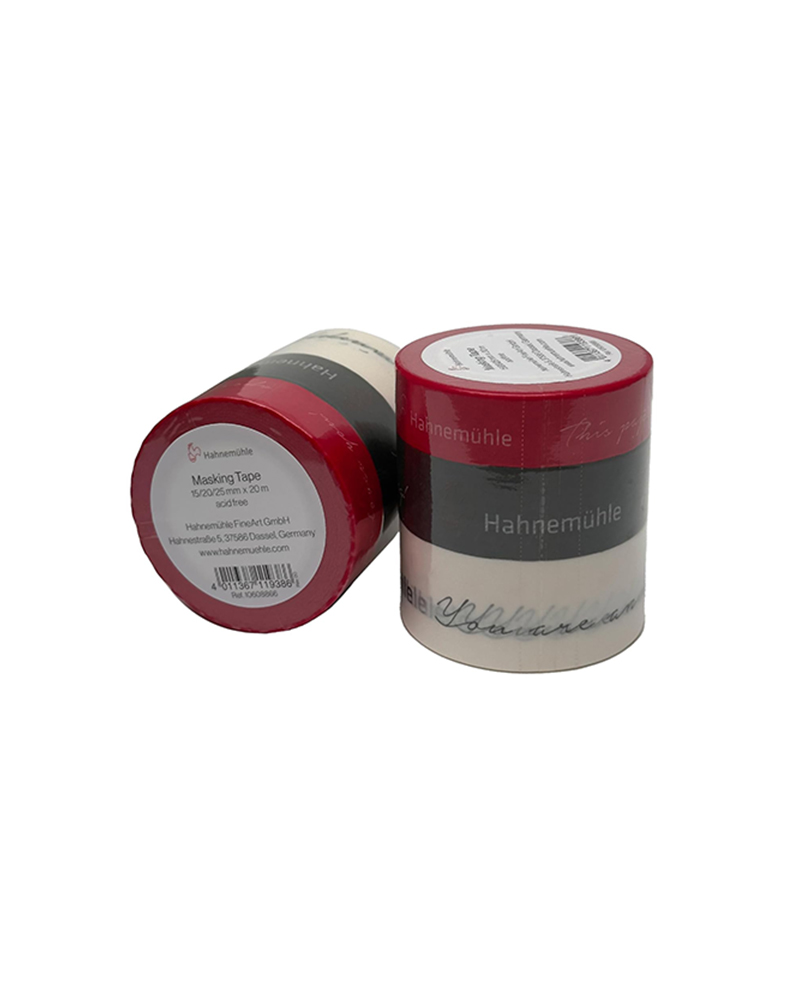 foto di Set 3 rotoli di Nastri Washi per mascheratura - HAHNEMÜHLE