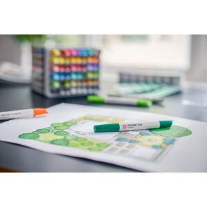 Pantone marker Set 9 colori primari – Talens