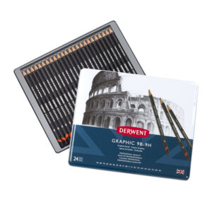 Set matite da disegno DERWENT Graphic – Precisione e qualità professionale