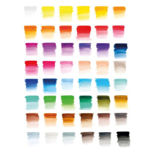Studio Collection, Box Set di 50 Pz – Matite Acquerellabili – Winsor & Newton