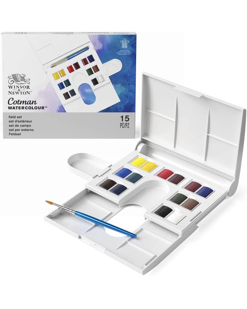 Set Acquerelli e Pennello Cotman Compact – Winsor & Newton - 3