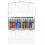 Travel Set Acquerelli Winsor e Newton - Cotman 12 tubetti da 8ml + Pennello
