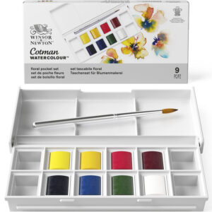 foto di Set Acquerelli Winsor & Newton Cotman - Pittura Floreale