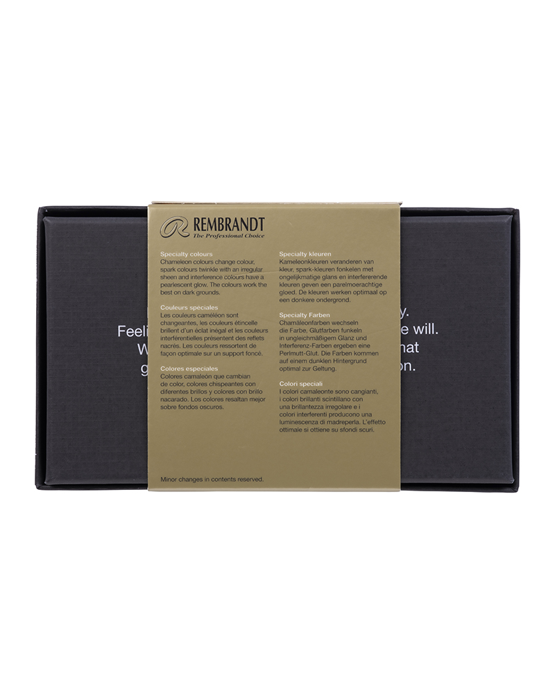 Set di Acquerelli Rembrandt – Confezione Special Effects con 12 Mezzi Godet - 5