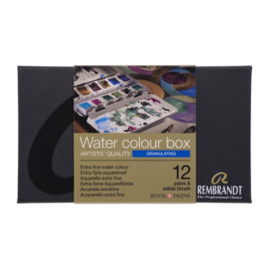 Set Acquerelli Rembrandt Granulati- Colori ad Acquerello Extrafine 12 Mezzi Godet - 2