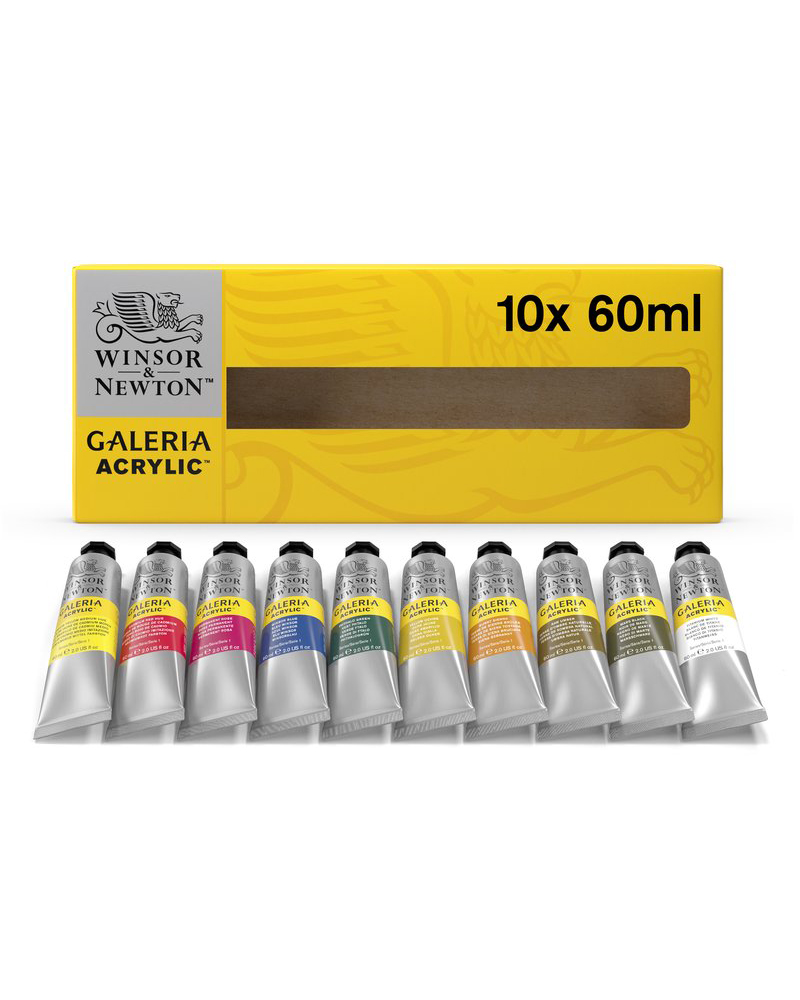 Confezione Colori Acrilici Winsor & Newton – Set Galeria – - 1
