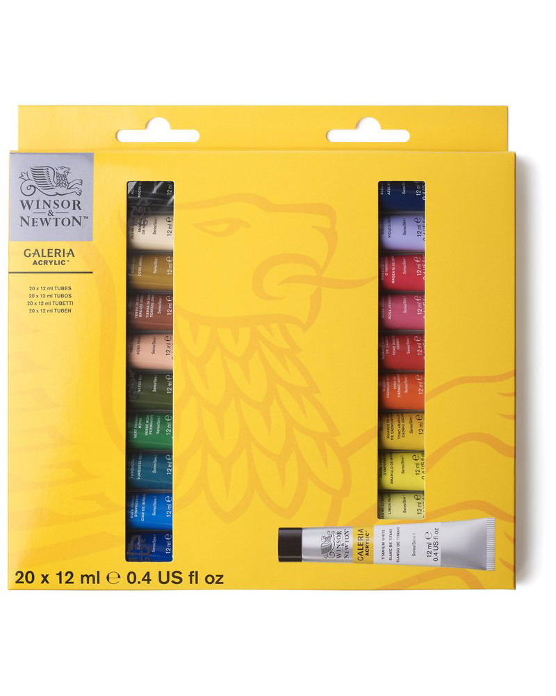 Confezione Colori Acrilici Winsor & Newton – Set Galeria – - 5