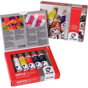 Colori acrilici Talens Van Gogh – Set di 5 tubi acrilici 40ml - 3
