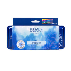 Set di Acquerelli Lefranc & Bourgeois – Scatola in Metallo da 40 Mezzi Godet - 2