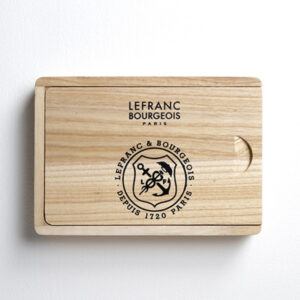 Valigetta in Legno Acquerelli Lefranc & Bourgeois, 12 Mezzi Godet - 2