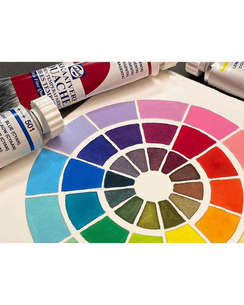 Talens colori a tempera sfusi – Gouache Extrafine in tubetti - 2