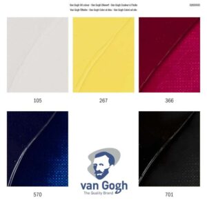 Set Colori ad Olio Talens Van Gogh – Set Primari - 2