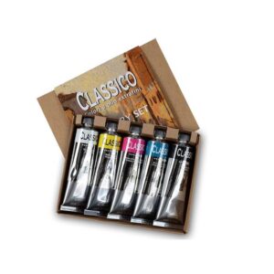 foto di Primary Set Colori ad Olio Maimeri Classico 5x60ml