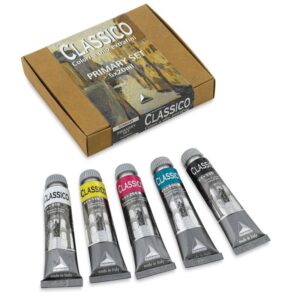 foto di Primary Set Colori ad Olio Maimeri Classico 5x20ml