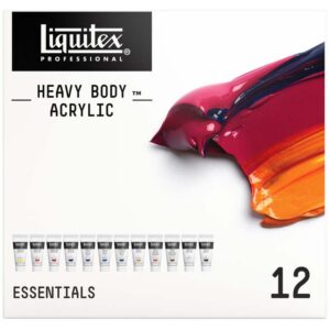 foto di Set Colori Acrilici Liquitex Heavy Body “Colori Essenziali” – 12x22ml