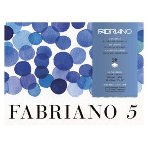 foto di Blocco Carta Fabriano – Fabriano 5 per Acquerello