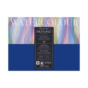 foto di Fabriano Carta per Acquerello - Blocco Watercolour Grana Fine 300g