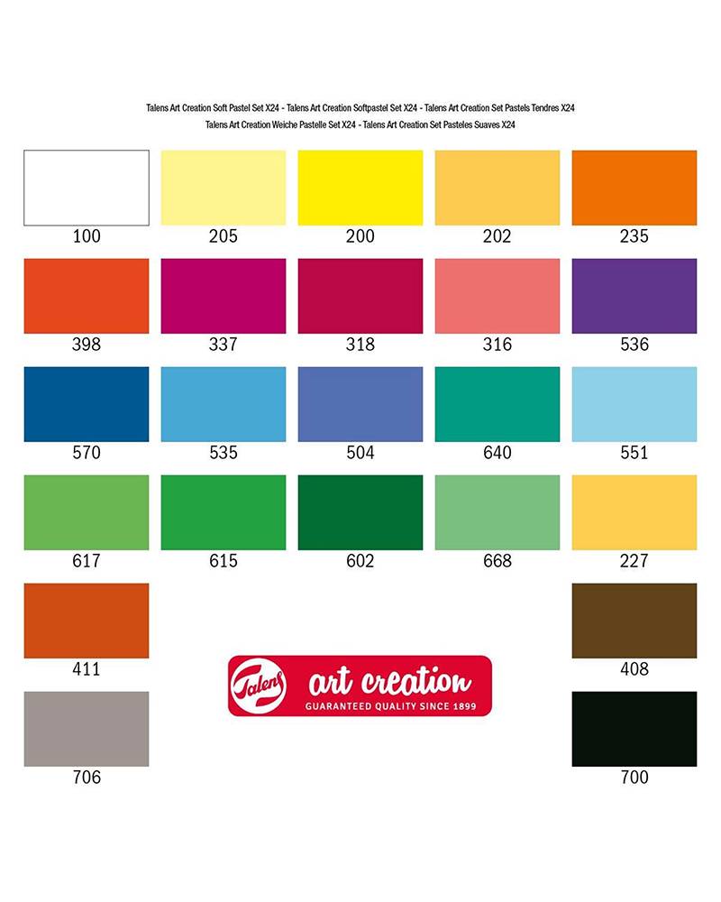 Talens Set Pastelli Art Creation – Pastelli Secchi Morbidi - 5