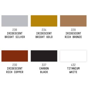 Inchiostro Acrilico Liquitex – Set da Sei Acrilici Liquidi Ink Colori Metallici - 3